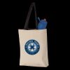 11L Canvas Tote with Contrast-Color Handles Thumbnail
