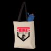 11L Canvas Tote with Contrast-Color Handles Thumbnail