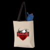 11L Canvas Tote with Contrast-Color Handles Thumbnail