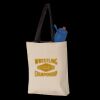 11L Canvas Tote with Contrast-Color Handles Thumbnail