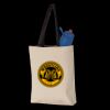 11L Canvas Tote with Contrast-Color Handles Thumbnail