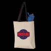 11L Canvas Tote with Contrast-Color Handles Thumbnail