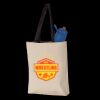 11L Canvas Tote with Contrast-Color Handles Thumbnail