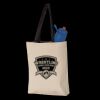 11L Canvas Tote with Contrast-Color Handles Thumbnail