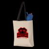 11L Canvas Tote with Contrast-Color Handles Thumbnail