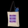 11L Canvas Tote with Contrast-Color Handles Thumbnail