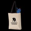 11L Canvas Tote with Contrast-Color Handles Thumbnail