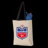 11L Canvas Tote with Contrast-Color Handles Thumbnail