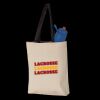 11L Canvas Tote with Contrast-Color Handles Thumbnail