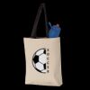 11L Canvas Tote with Contrast-Color Handles Thumbnail