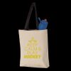 11L Canvas Tote with Contrast-Color Handles Thumbnail