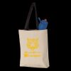 11L Canvas Tote with Contrast-Color Handles Thumbnail
