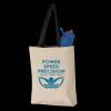 11L Canvas Tote with Contrast-Color Handles Thumbnail