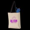 11L Canvas Tote with Contrast-Color Handles Thumbnail