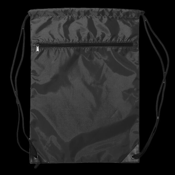 Zipper Drawstring Backpack Thumbnail