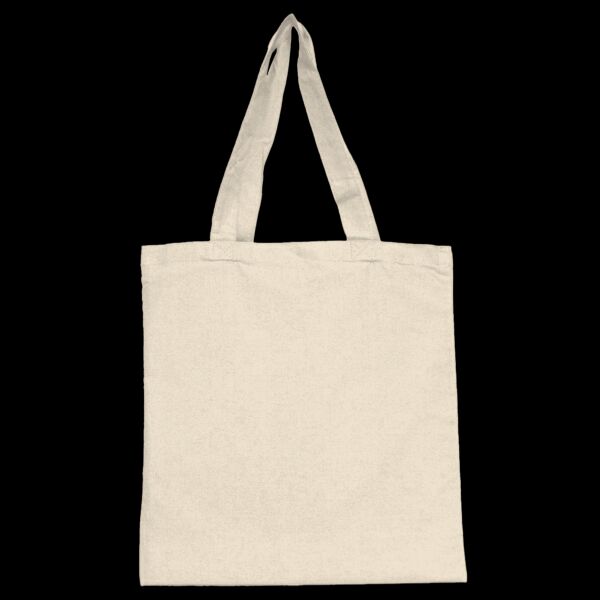 Cotton Canvas Tote Bag With Self Fabric Handles Thumbnail