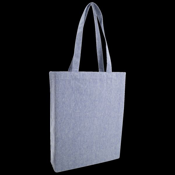 Midweight Recycled Cotton Gusseted Tote Thumbnail
