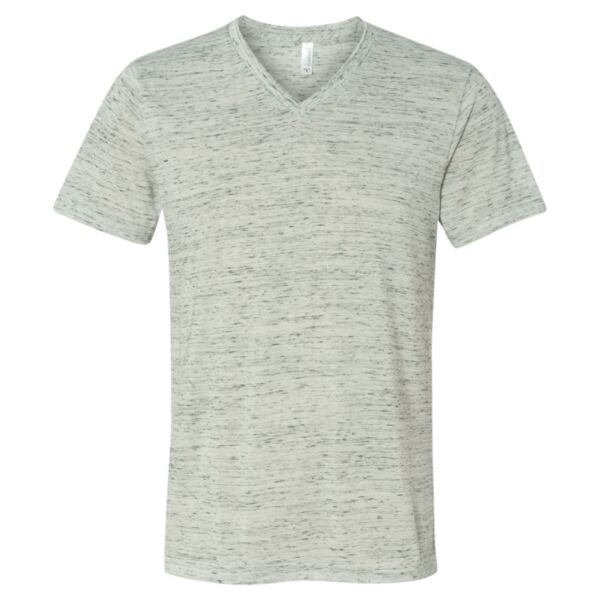 Unisex Textured Jersey V-Neck Tee Thumbnail