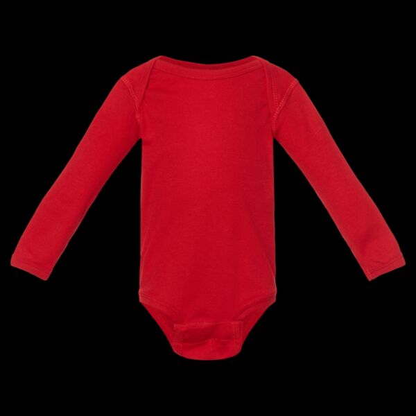 Infant Long Sleeve Baby Rib Bodysuit Thumbnail