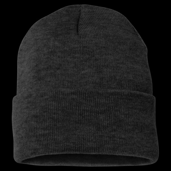 12" Fleece Lined Cuffed Beanie Thumbnail