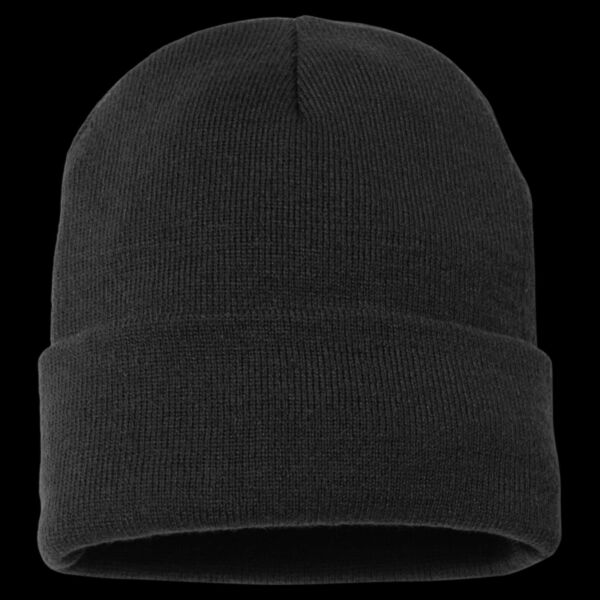 12" Jersey Lined Cuffed Beanie Thumbnail