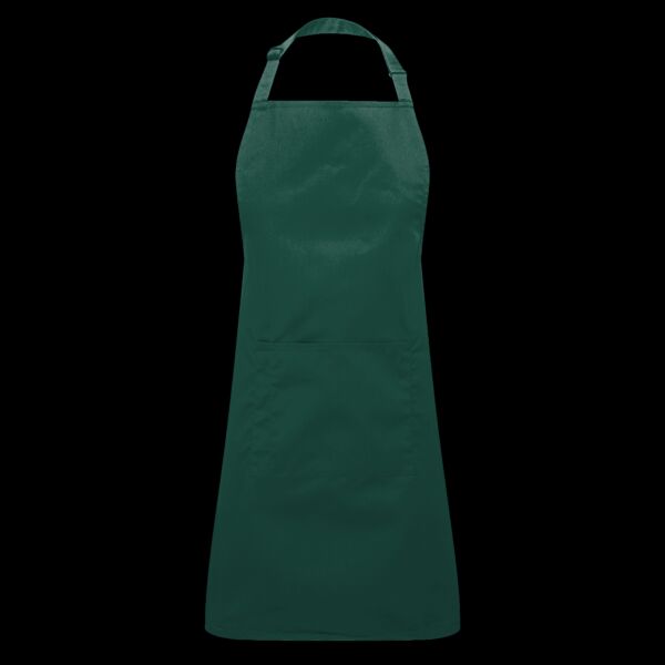 Unisex 'Colours' Recycled Bib Apron with Pocket Thumbnail