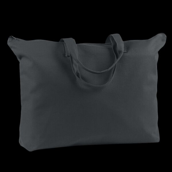 Canvas Zippered Book Tote Thumbnail