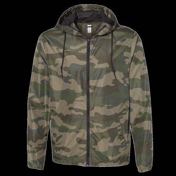 Men's Lightweight Windbreaker Full-Zip Jacket Thumbnail