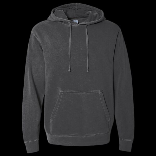 Unisex Midweight Pigment-Dyed Hooded Sweatshirt Thumbnail
