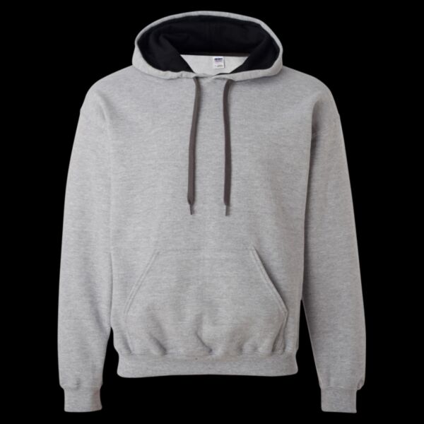 Heavy Blend™ Contrast-Color Hooded Sweatshirt Thumbnail