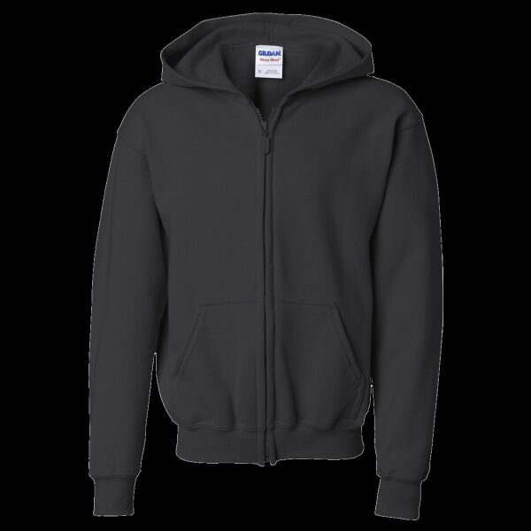 Youth Heavy Blend™ Full-Zip Hooded Sweatshirt Thumbnail