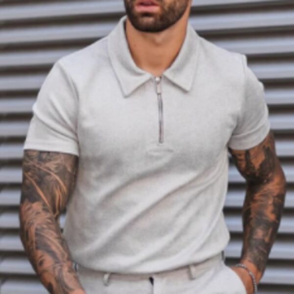 1/4 Zip Polo SS Thumbnail