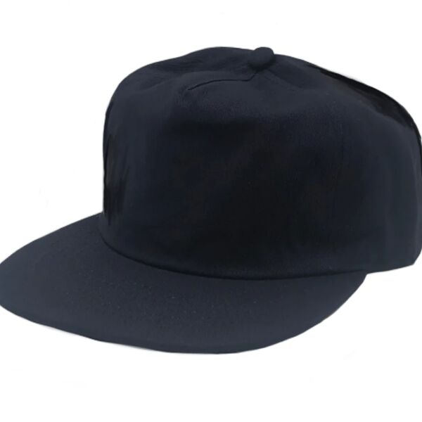 Washed Cotton 5 Panels Flat Bill Cap Thumbnail