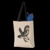 11L Canvas Tote with Contrast-Color Handles Thumbnail