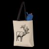 11L Canvas Tote with Contrast-Color Handles Thumbnail