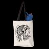 11L Canvas Tote with Contrast-Color Handles Thumbnail