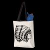 11L Canvas Tote with Contrast-Color Handles Thumbnail