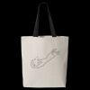 11L Canvas Tote with Contrast-Color Handles Thumbnail